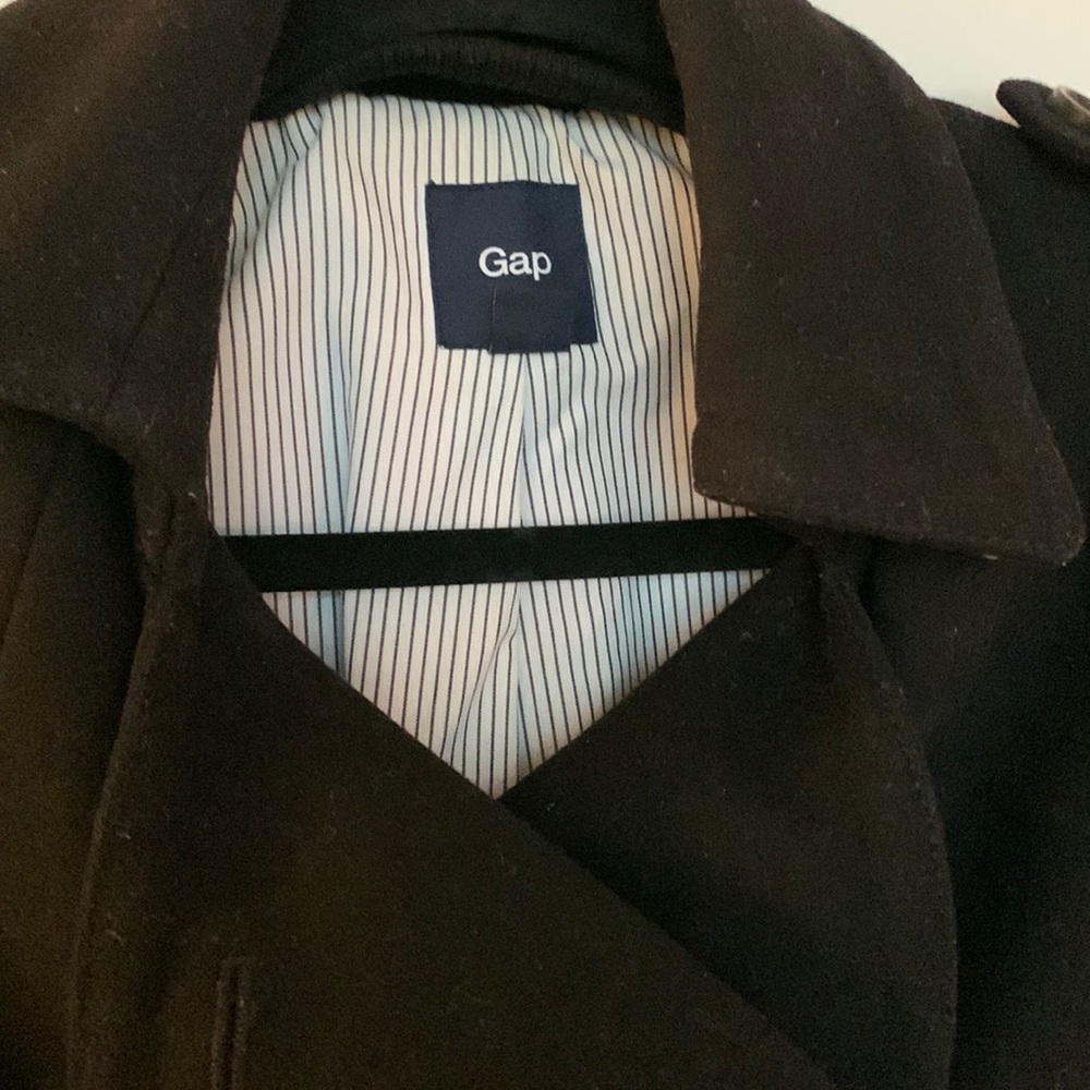 GAP | Women’s Short Military Peacoat Sz M - Picture 4 of 9